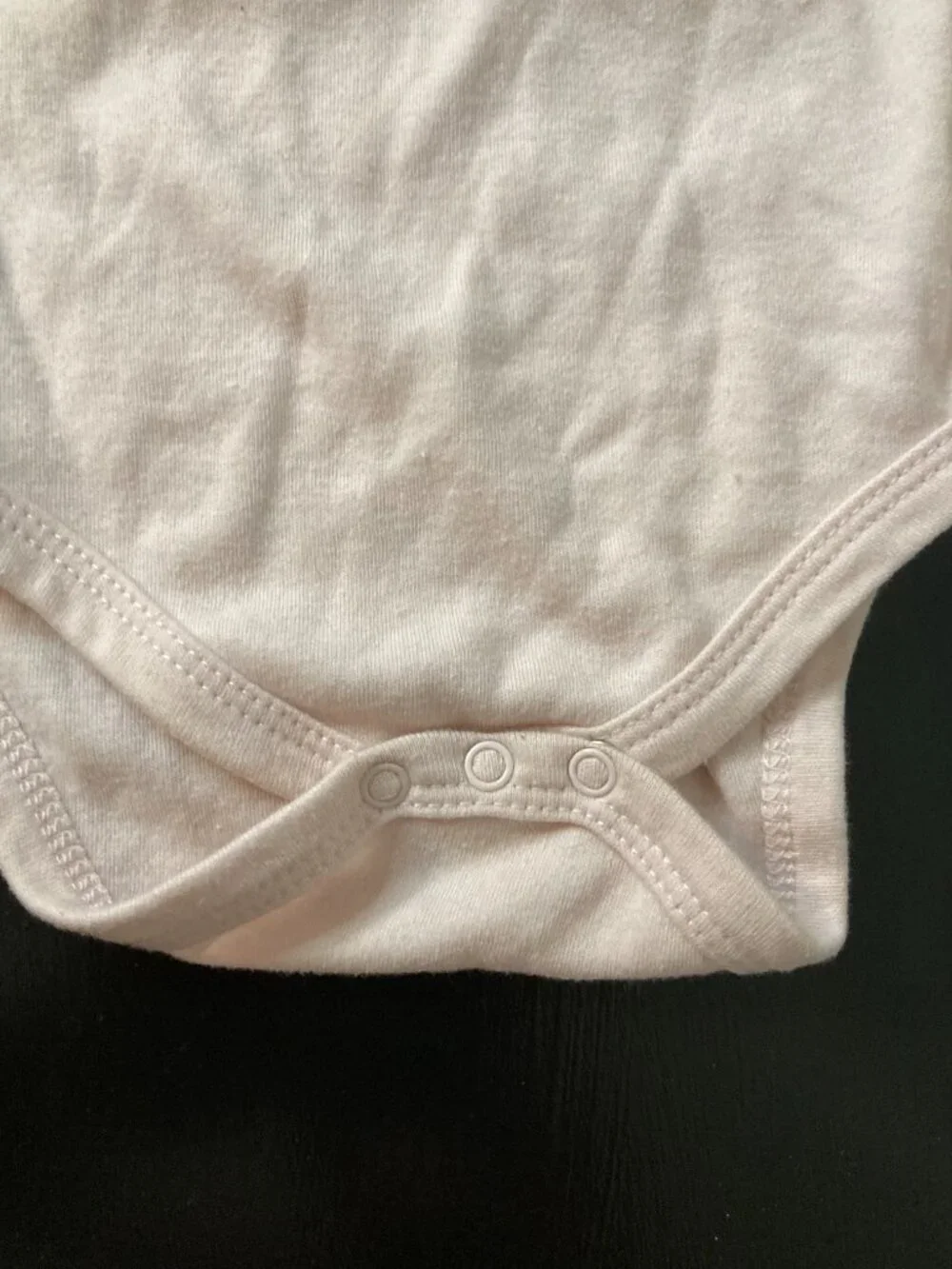 Baby Guess Infant Light Pink Sleeveless Bodysuit Ruffle Shoulder - Size 6-9M